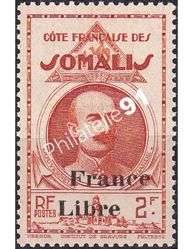 COTE DES SOMALIS n° 226, timbre colonies françaises