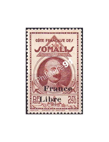 COTE DES SOMALIS n° 228 charnière, timbre colonies françaises