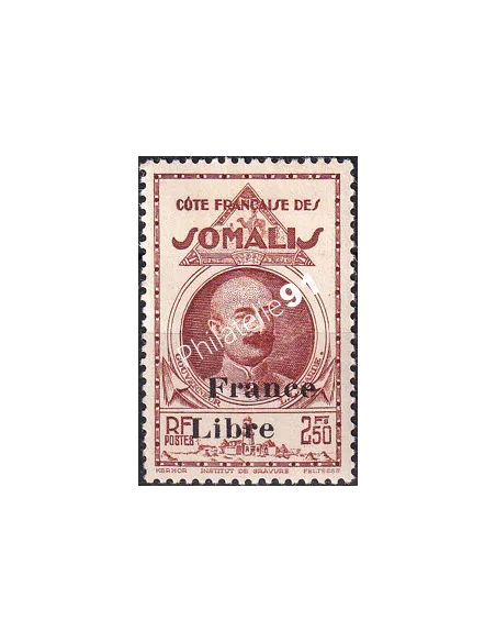 COTE DES SOMALIS n° 228 charnière, timbre colonies françaises