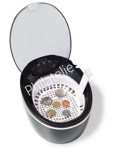 Appareil de nettoyage à ultra sons pour les monnaies, numismatique