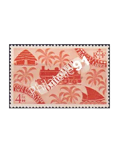 COTE DES SOMALIS n° 244, timbre colonies françaises