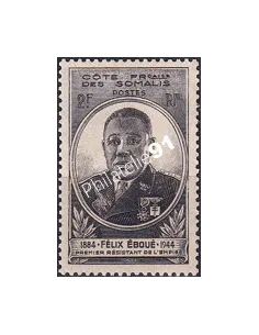 COTE DES SOMALIS n° 262 charnière, timbre colonies françaises