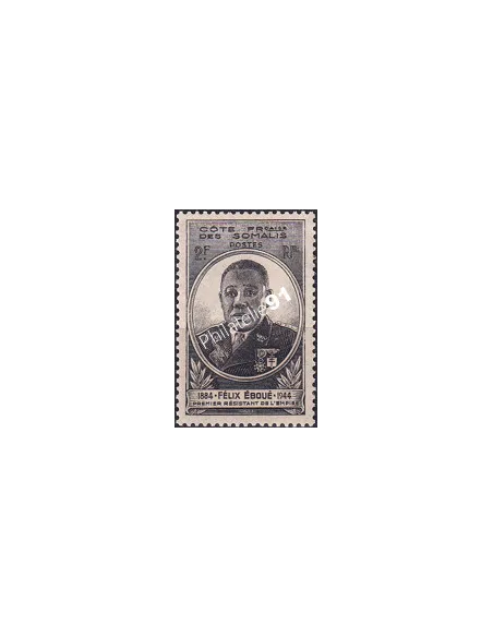 COTE DES SOMALIS n° 262 charnière, timbre colonies françaises
