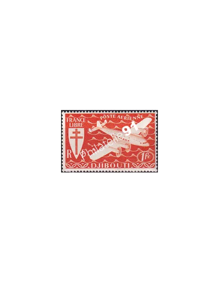 COTE DES SOMALIS, PA n° 1, timbre colonies françaises