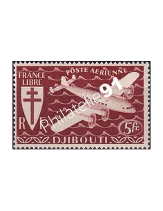 COTE DES SOMALIS, PA n° 3 charnière, timbre colonies françaises