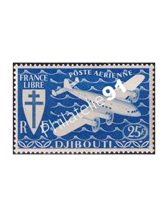 COTE DES SOMALIS, PA n° 5, timbre colonies françaises