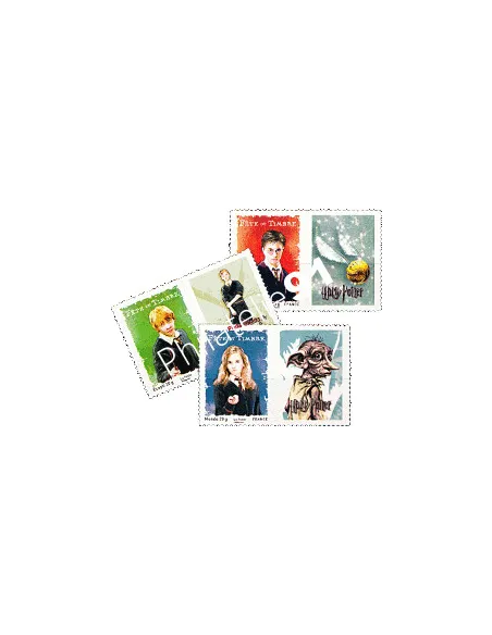 Timbres autoadhésifs n° 4024A à 4026A - Fête du timbre. Harry Potter