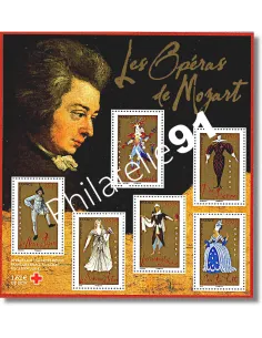BF n° 98 - Les Opéras de Mozart, collection timbres de France