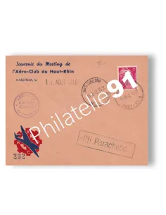 n° 716 oblitéré sur enveloppe de meeting aérien, lettres France