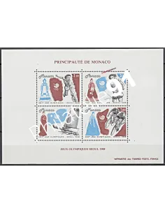 MONACO - BF n° 42** - Jeux olympiques d'été - Séoul