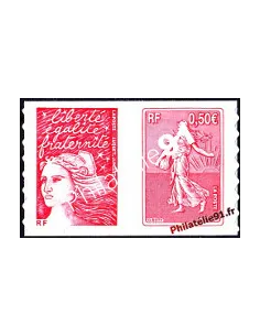 Timbre autoadhésif n°  36P  (n° 3619P) Centenaire de la Semeuse de Roty