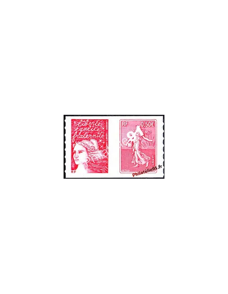 Timbre autoadhésif n°  36P  (n° 3619P) Centenaire de la Semeuse de Roty