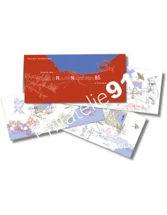 Bloc souvenir Route Napoléon, collection timbres de France