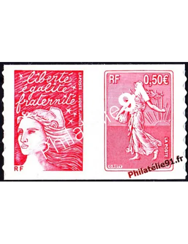 Timbre autoadhésif n°  36P  (n° 3619P) Centenaire de la Semeuse de Roty