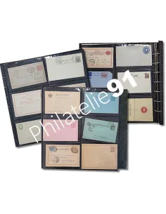 Collection d'entiers postaux tous pays, lettres monde