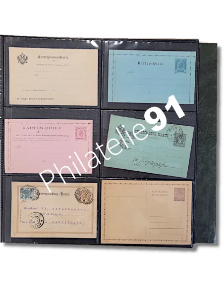Collection d'entiers postaux tous pays, lettres monde