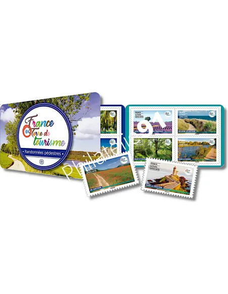 Carnet n° 2308, France terre de tourisme, timbres de France 2023