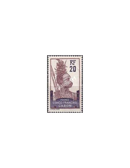 Gabon, n° 38, collection timbres Colonies
