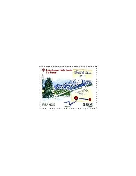 ADH. n° 415 - "Rattachement de la Savoie à la France"