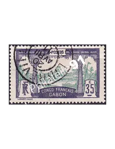 Gabon, n° 41 oblitéré, collection timbres Colonies