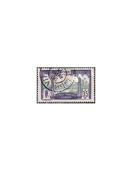 Gabon, n° 41 oblitéré, collection timbres Colonies