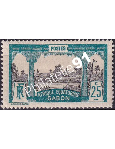 Gabon, n° 56, collection timbres Colonies
