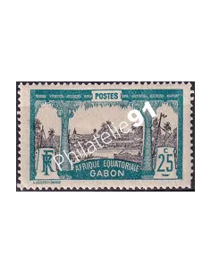 Gabon, n° 56 charnière, collection timbres Colonies