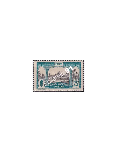 Gabon, n° 56 charnière, collection timbres Colonies