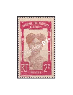 Gabon, n° 64 charnière, collection timbres Colonies