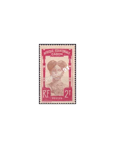 Gabon, n° 64 charnière, collection timbres Colonies