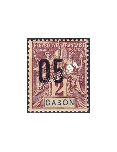 Gabon, n° 66 charnière, collection timbres Colonies