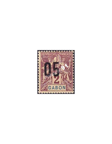 Gabon, n° 66 charnière, collection timbres Colonies