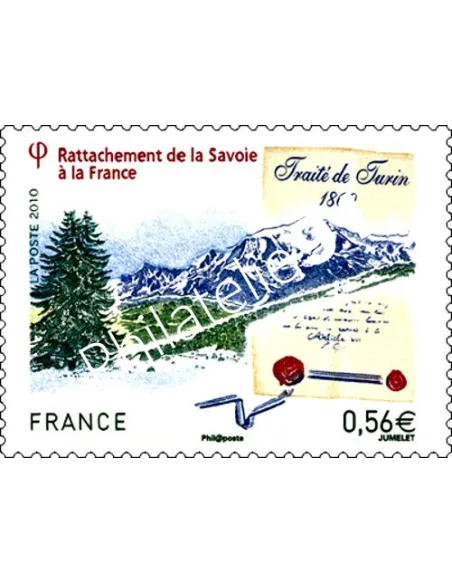 ADH. n° 415 - "Rattachement de la Savoie à la France"
