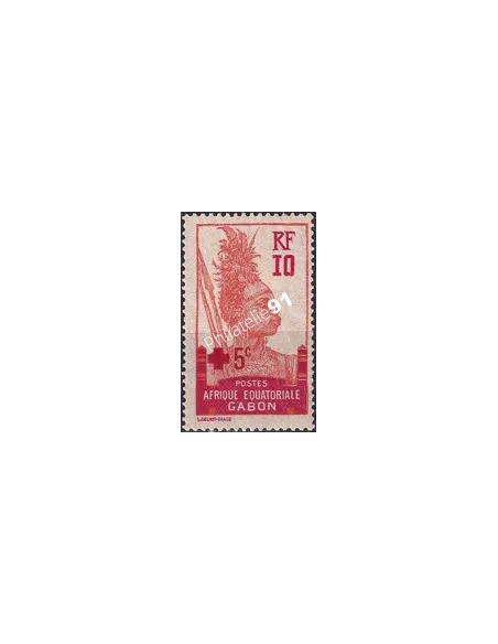 Gabon, n° 81 charnière, collection timbres Colonies