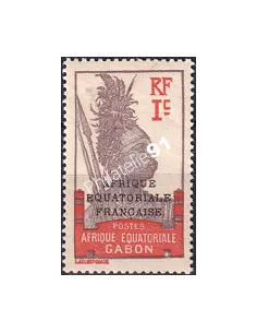 Gabon, n° 88 charnière, collection timbres Colonies