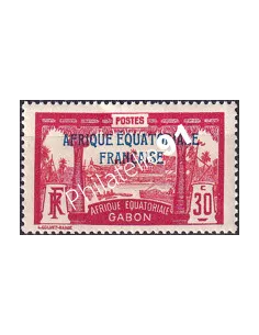 Gabon, n° 97 charnière, collection timbres Colonies