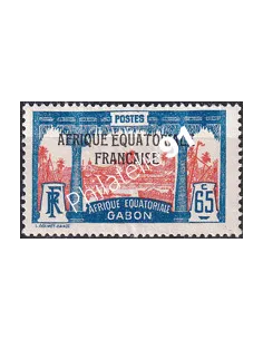 Gabon, n° 103A charnière, collection timbres Colonies