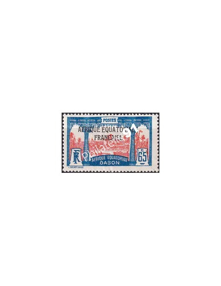 Gabon, n° 103A charnière, collection timbres Colonies
