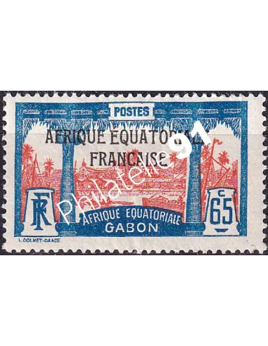 Gabon, n° 103A charnière, collection timbres Colonies