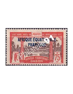 Gabon, n° 104, collection timbres Colonies