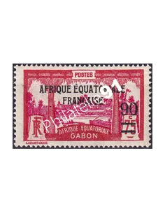 Gabon, n° 110 charnière, collection timbres Colonies