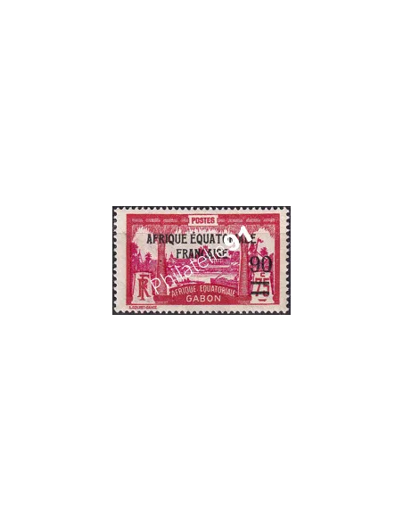 Gabon, n° 110 charnière, collection timbres Colonies