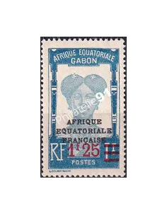Gabon, n° 111 charnière, collection timbres Colonies