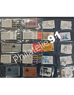 Grande - Bretagne - Lot de 40 carnets petit format -  (LOT-250418-2)
