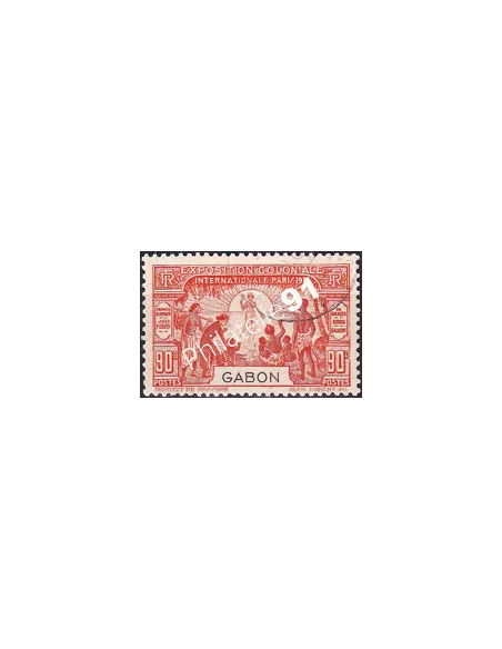 Gabon, n° 123 oblitéré, collection timbres Colonies