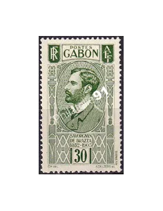 Gabon, n° 133 charnière, collection timbres Colonies