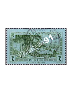 Gabon, n° 143 oblitéré, collection timbres Colonies