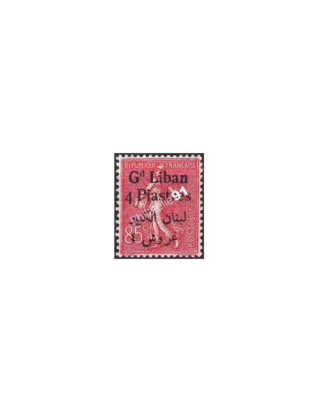 GRAND LIBAN, n° 35 charnière, collection timbres Colonies