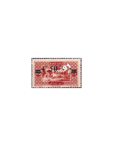 GRAND LIBAN, n° 77, collection timbres Colonies