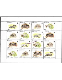MONACO - Feuille n° 1805 - Thématique : Tortues